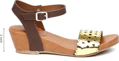 Dressberry Women Gold Heels