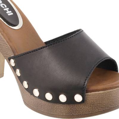 Mochi Women 11,Black Heels