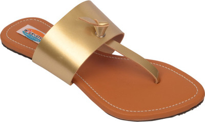 

Walk N Style Women Gold Flats