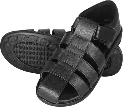 

Kraasa Men Black::Brown Sandals