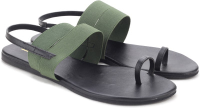 

Bata Women Green Flats