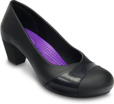 Crocs Women Black Heels