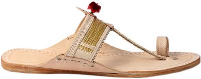 eKolhapuri Men Yellow Sandals