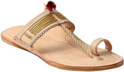 eKolhapuri Men Yellow Sandals