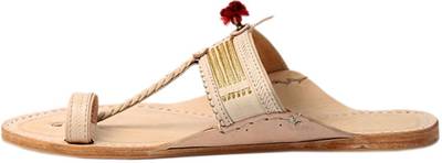 eKolhapuri Men Yellow Sandals
