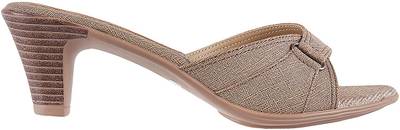 Metro Women 22,Chikoo Heels