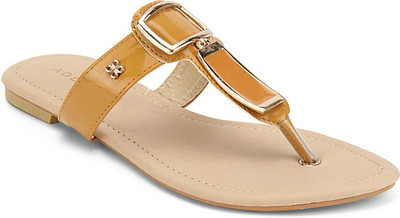 Addons Women Yellow Flats