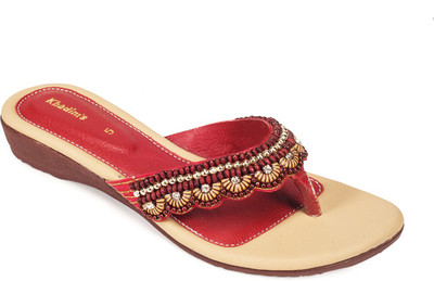 

Khadim's Women Red/Cherry/Pink Flats