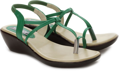 

Portia Women Green Wedges