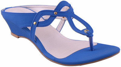 

Adorn Women Blue Wedges