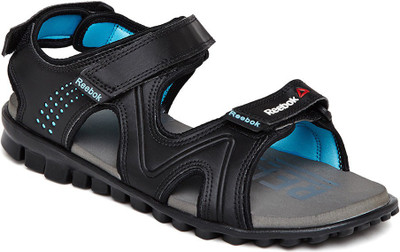 

REEBOK Women BLK/CRISP BLUE/FLAT GREY Sports Sandals