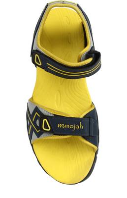 Mmojah Men Grey/Yellow Sandals