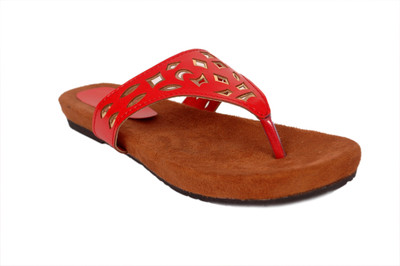 

Bora Bora Women Red Flats