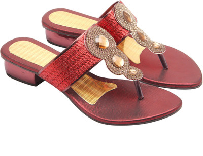 

Royal Collection Women Red Flats