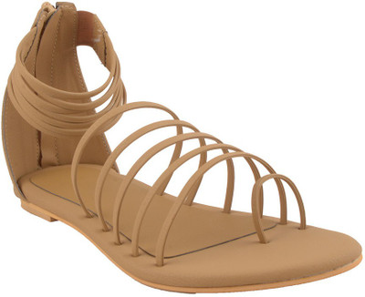 

Adorn Women Beige Flats