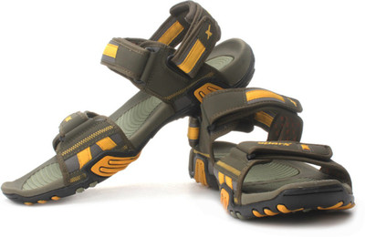 

Sparx Men Olive Yellow Sandals