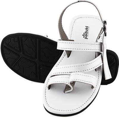 Paduki Men White Sandals