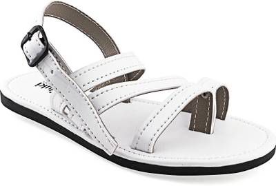 Paduki Men White Sandals