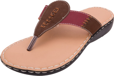 

Footrendz Women Brown Wedges