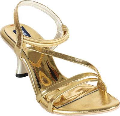 Indilego Women GOLDEN Heels