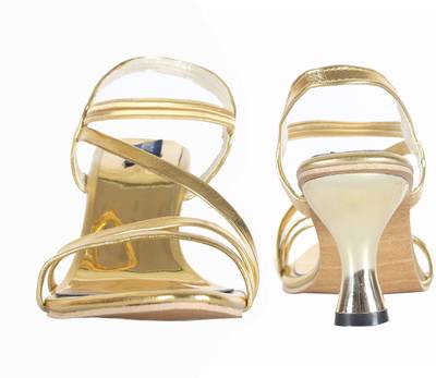 Indilego Women GOLDEN Heels