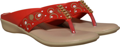 

NAV PAG Women Red Flats
