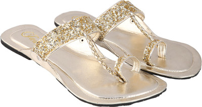 

Jade Women Gold Flats