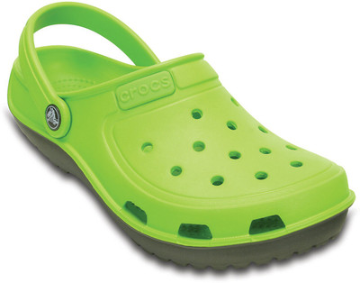 Crocs Men Green Clogs