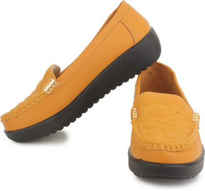

Sapatos Loafers For Women(Tan), St-8606-tan