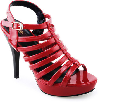 Shuz Touch Women Red Heels