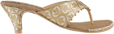 Metro Women 15,Gold Heels
