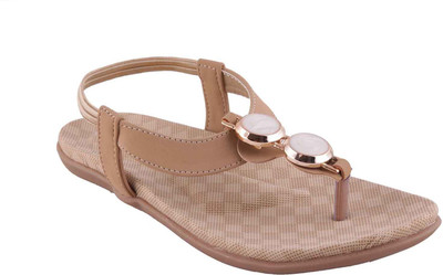 

Adorn Women Cream Flats