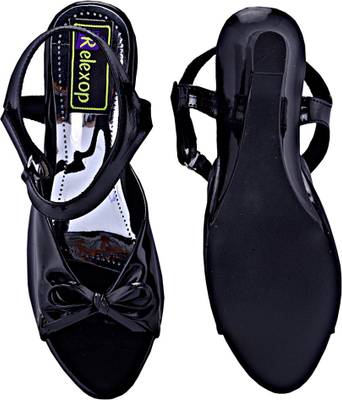 Relexop Women BLACK Heels