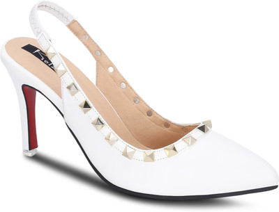 Kielz Women White Heels