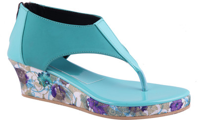 

Adorn Women Green Wedges