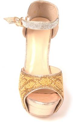 Rialto Women Gold Heels