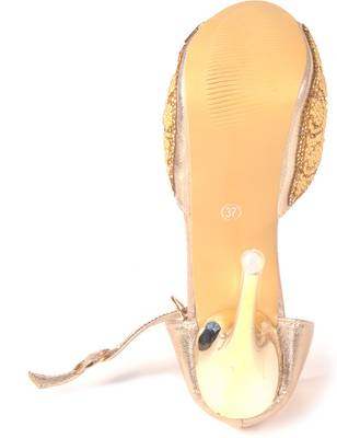 Rialto Women Gold Heels