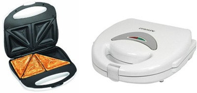 

Euroline EL001 Sandwich Maker Grill, Toast(White)