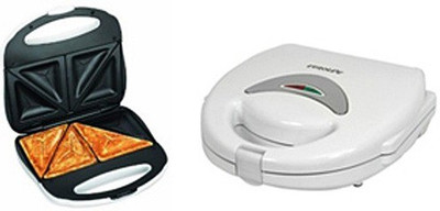

Euroline EL001 Tringle Sandwich Maker Grill(White)