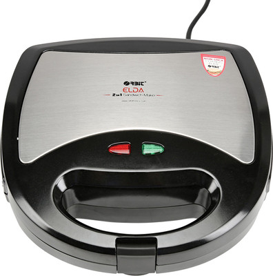 

Orbit Elda 2-in-1 Grill, Toast(Black)