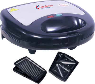 

Ekta Brawnx X2-5503 (2 in 1) Toast(Black)