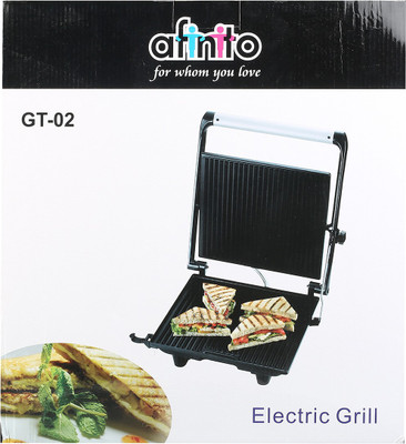 

Afinito Electric Grill, Toast(Black, Silver)