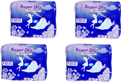 

Superdry Ultra XXL Dry Net Ultra Thin Sanitary Pad(Pack of 4)