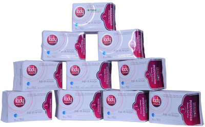 

Lady Anion Far Infrared Sanitary Pad(Pack of 10)