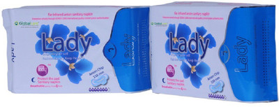

Lady Anion Far Infrared Sanitary Pad(Pack of 2)