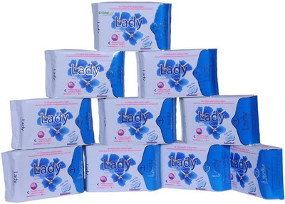 

Lady Anion Far Infrared Sanitary Pad(Pack of 10)