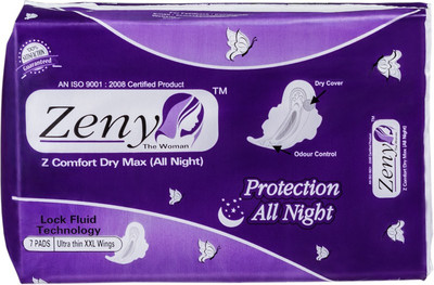 

Zeny Comfort Dry Max All Night Sanitary Pad