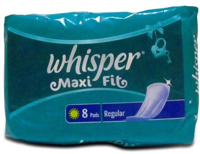 

Whisper Maxi Fit Regular Sanitary Pad(Pack of 8)