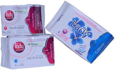 

Lady Anion Far Infrared Sanitary Pad(Pack of 3)
