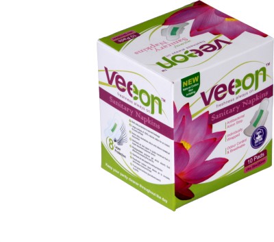 

Veeon 100% Cotton Napkins 10 Pcs Sanitary Pad